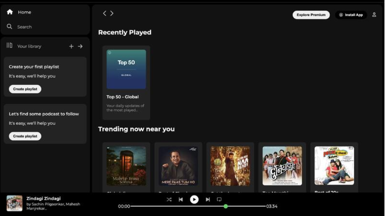 Spotify Clone